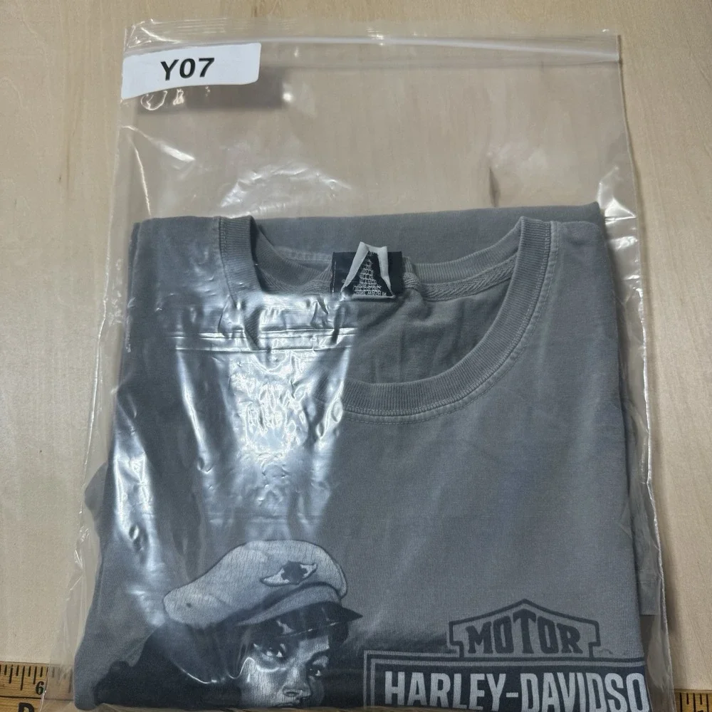 Harley Davidson Motorcycles Gray Cotton Blend T Shirt Mens‎ XL Clovis, NM